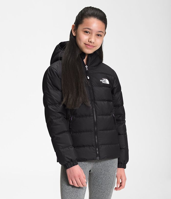 The North Face Girls Jacket Hyalite Down 289KTGVML - Black